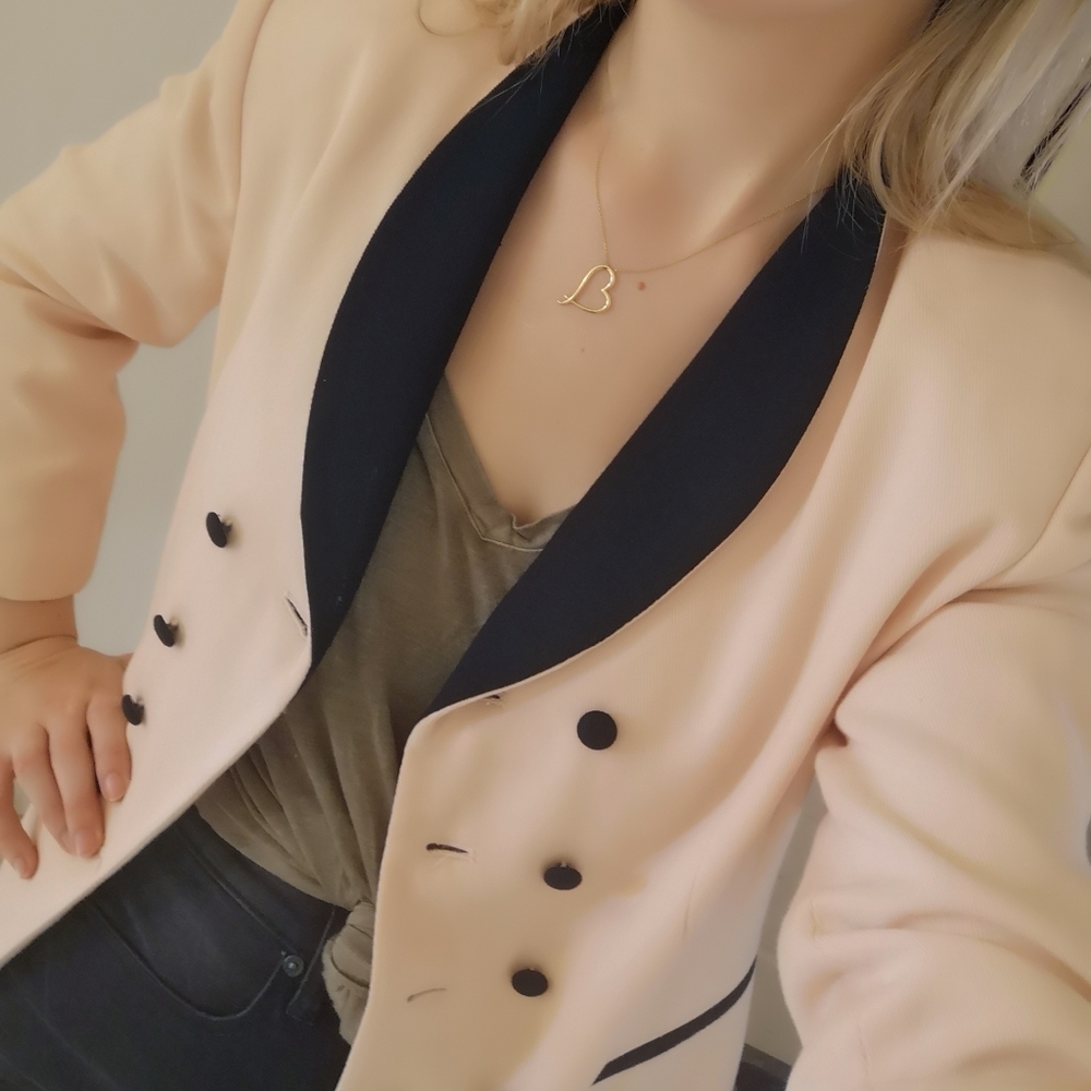Vintage Peach blazer